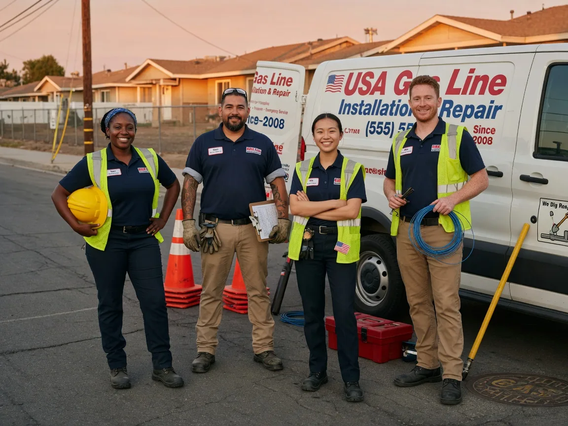Gas Line Installation company in Hydesville, CA
